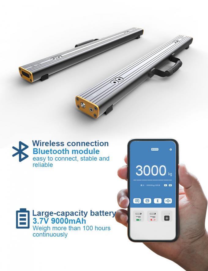 Smart Strip Scale Pallet Beam Scale 1500kg Bluetooth kỹ thuật số 4