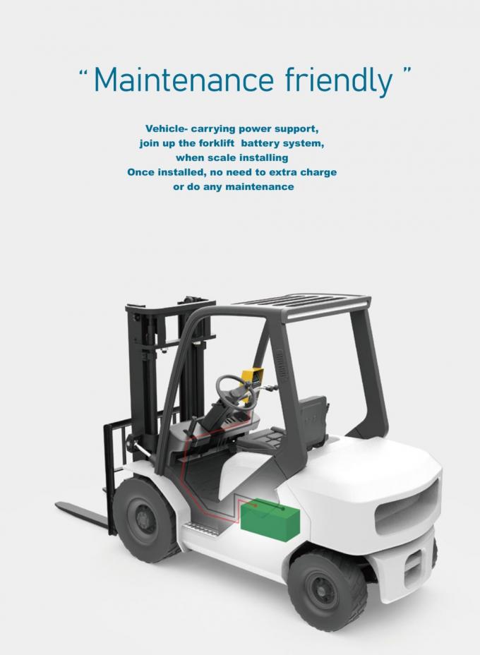 Hệ thống cân vách nâng tự động 5000kg Nông nghiệp Với hệ thống cân vách nâng 4 chữ số 4