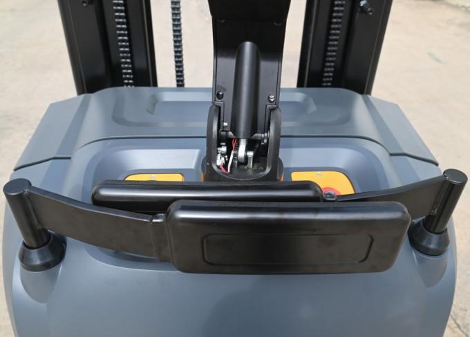 Đứng trên Electric Stacker Cầm ga điện pallet stacker 5