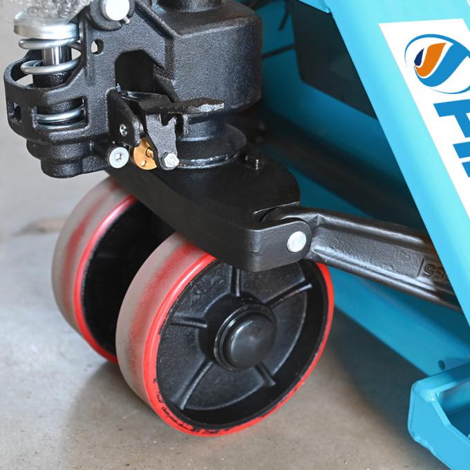 Manual Pallet Jack Lift With Scale thang pallet di động 2