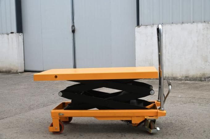 Semi Electric Hydraulic Table Lifter Cart Insulating 798mm Lifting Height Scissor jack Lift bàn nâng 2