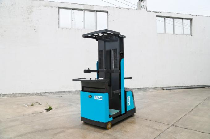 Thiết bị chọn đơn đặt hàng kho hàng cấp cao Máy nâng kho đầy đủ điện 0
