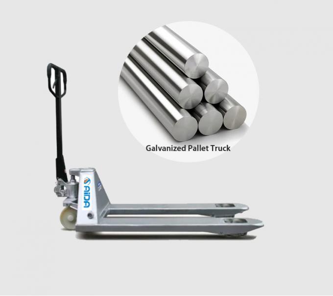 Xe tải bếp tay galvanized 685mm Fork Width ISO chứng nhận 0