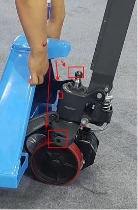Bộ phận xe tải pallet tự động 2 tấn 3