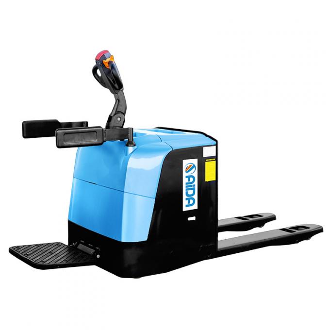 CE chứng nhận Stand On Electric Pallet Jack, Lithium Electric Hydraulic Pallet Jack 0