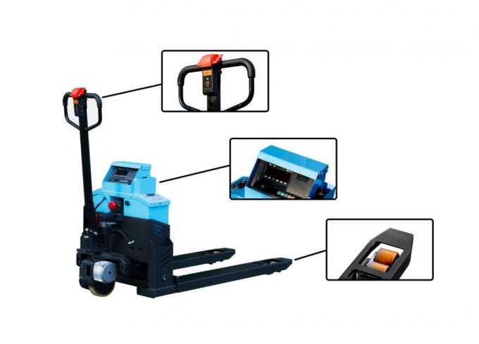 Jack pallet chạy bằng điện với dung lượng tải 2 tấn và cân nặng 500g 0
