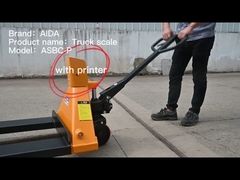 Máy nâng pallet bằng tay với cân