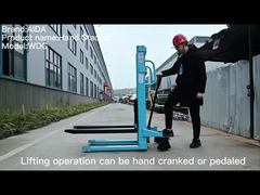 Máy xếp hàng pallet bằng tay